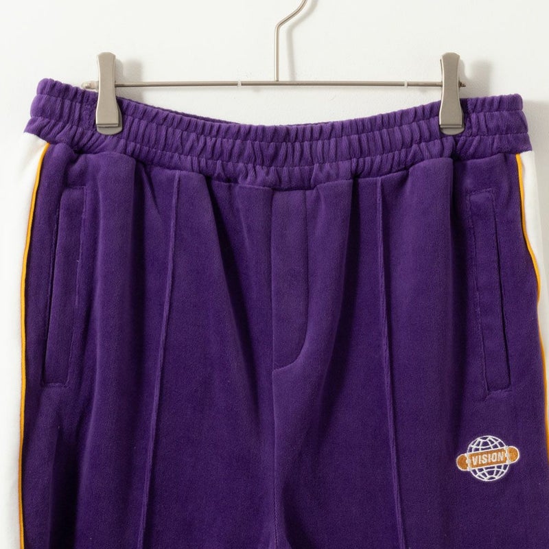 [期間限定価格]【オンラインストア限定】VISION STREET WEAR ベロアトラックパンツ メンズ商品画像-6