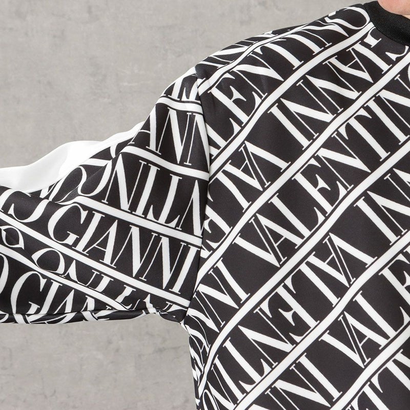 [期間限定価格]【オンラインストア限定】GIANNI VALENTINO ポンチ素材 総柄トレーナー メンズ商品画像-8