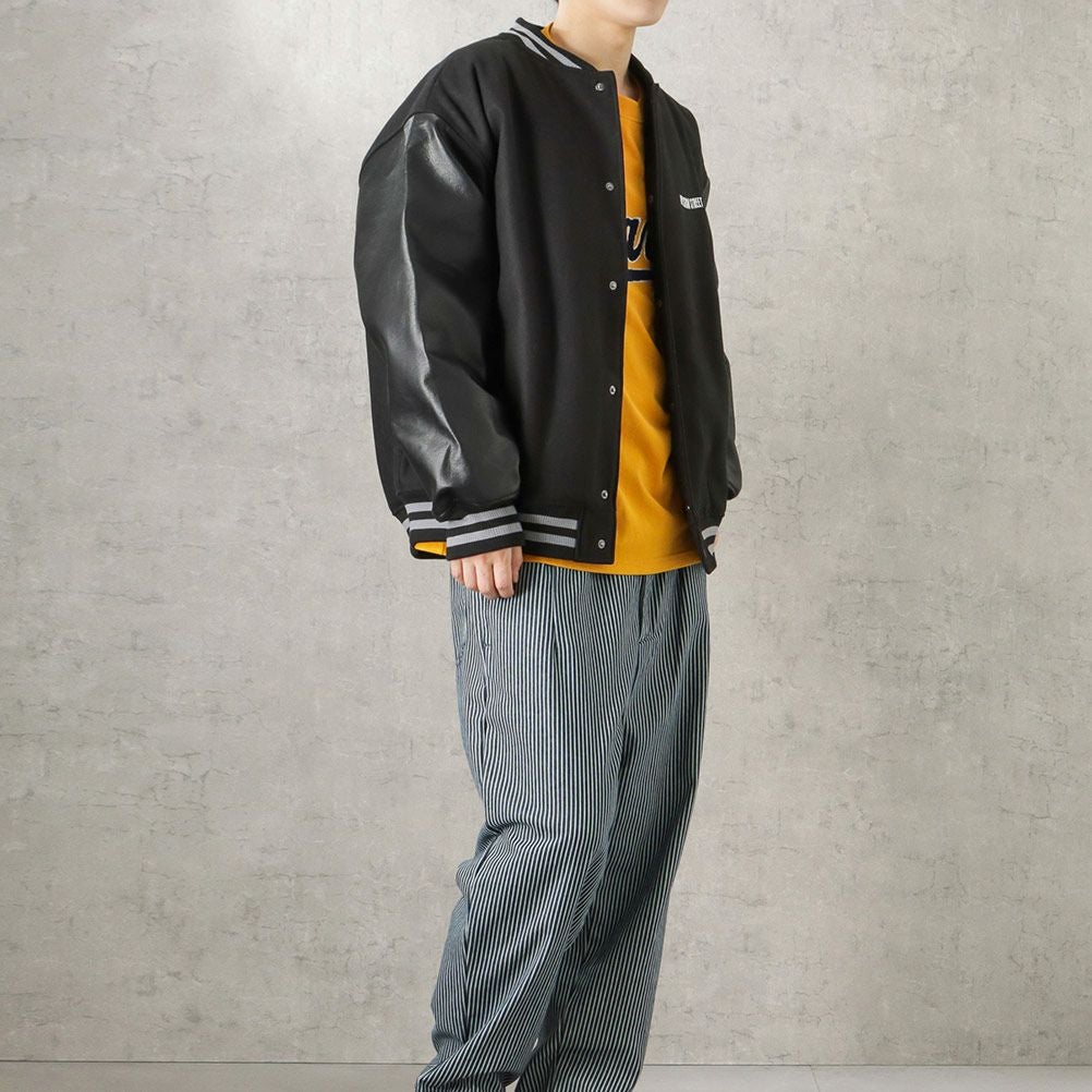 VISION STREET WEAR マグロゴメルトンPUスタジャン メンズ