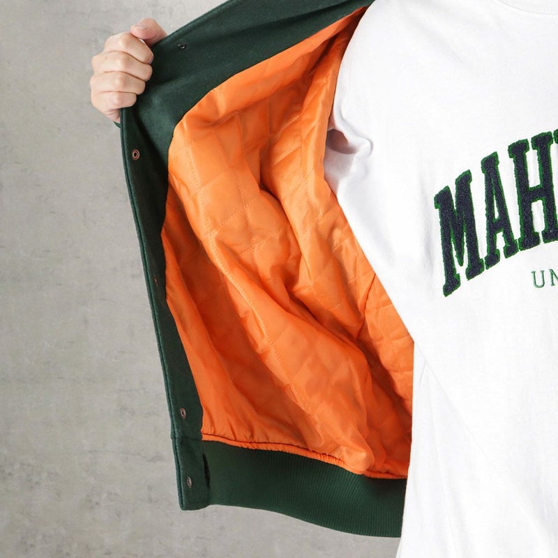 [期間限定価格]【オンラインストア限定】VISION STREET WEAR  マグロゴメルトンPUスタジャン メンズ商品画像-17