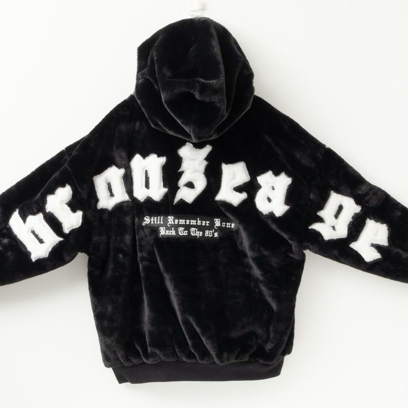 【オンラインストア限定】BRONZE AGE フェイクファージップアップパーカー メンズ商品画像-8