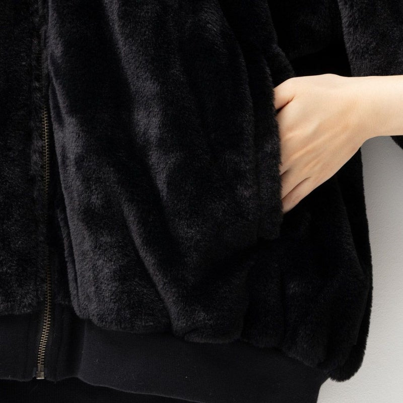 【オンラインストア限定】BRONZE AGE フェイクファージップアップパーカー メンズ商品画像-9