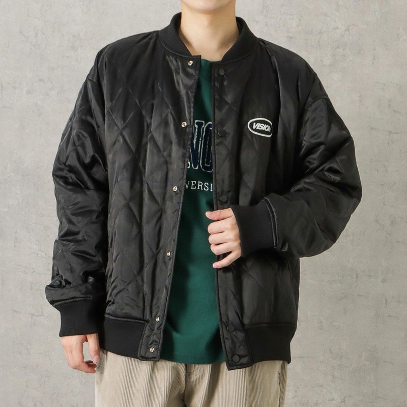 [期間限定価格]VISION STREET WEAR 中綿サテンブルゾン メンズ商品画像-6