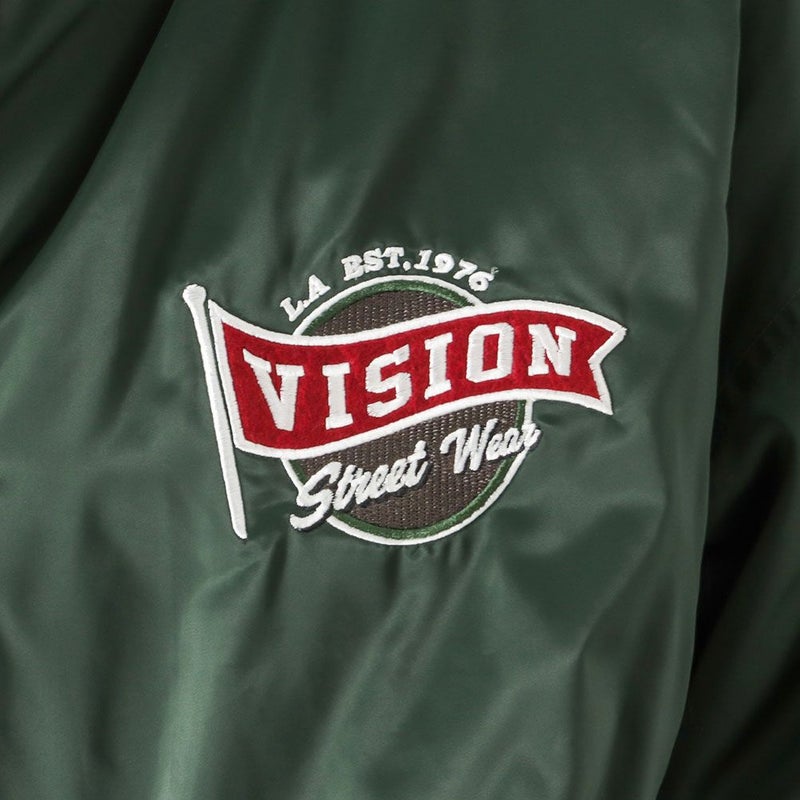 [期間限定価格]VISION STREET WEAR 中綿サテンブルゾン メンズ商品画像-16