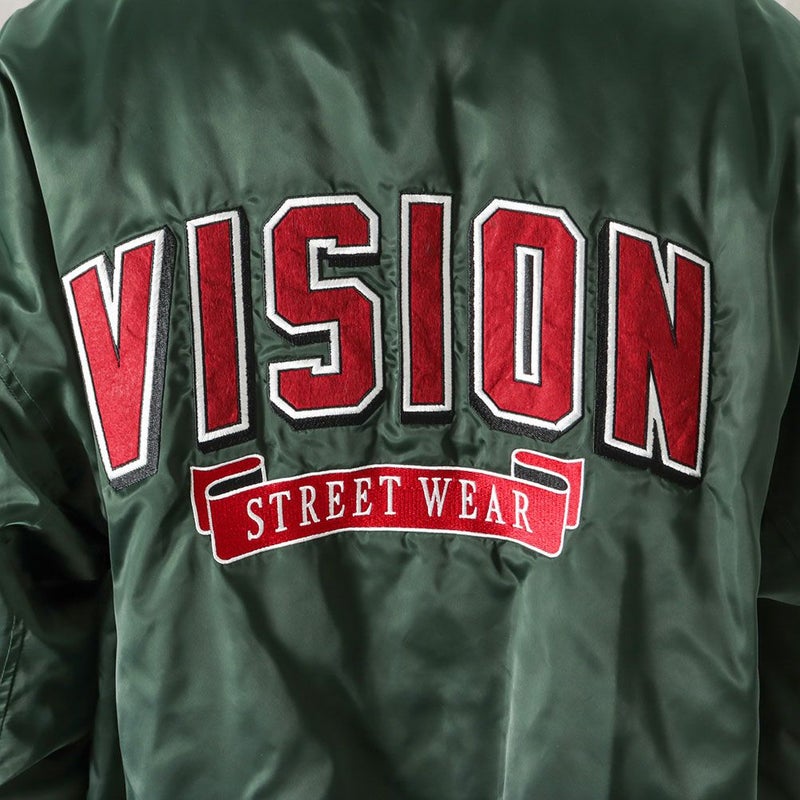 [期間限定価格]VISION STREET WEAR 中綿サテンブルゾン メンズ商品画像-17