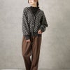 [期間限定knit]Howdy Marie ジャガードニットカーディガン レディース商品サムネイル-4