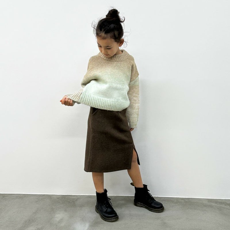 [期間限定knit]GOOD CREW グラデーションニット キッズ商品画像-7