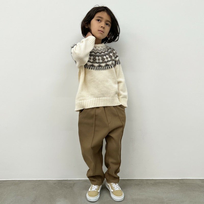 [期間限定knit]GOOD CREW ノルディックニット キッズ商品画像-5