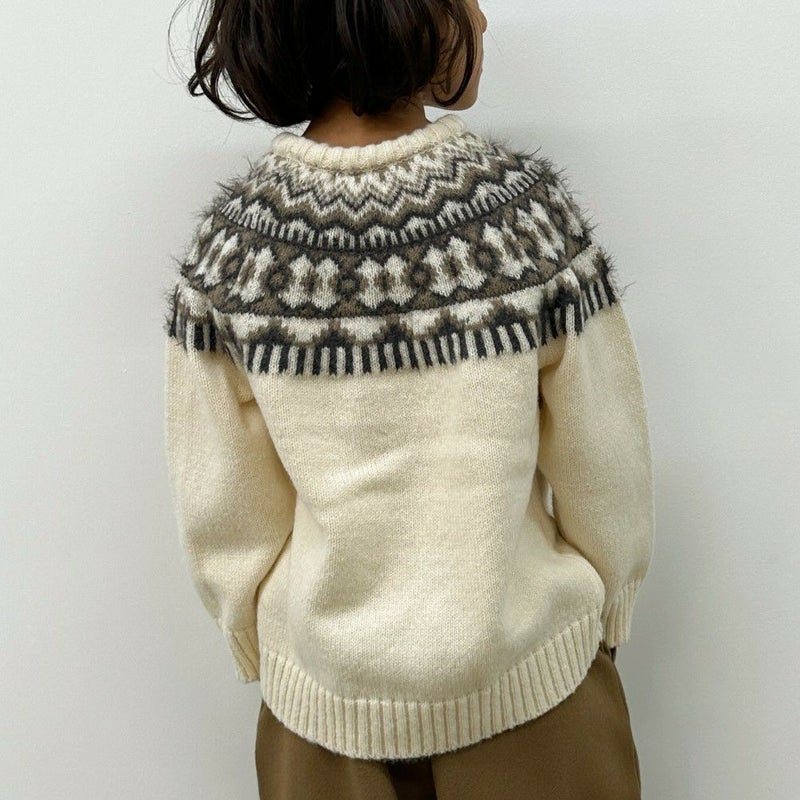 [期間限定knit]GOOD CREW ノルディックニット キッズ商品画像-7