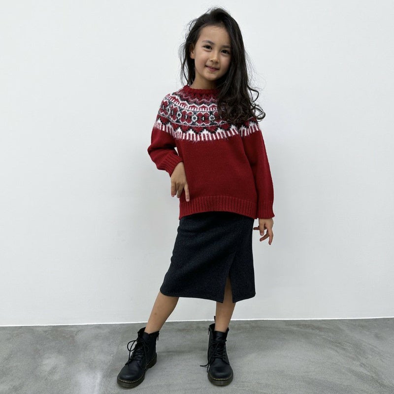 [期間限定knit]GOOD CREW ノルディックニット キッズ商品画像-8