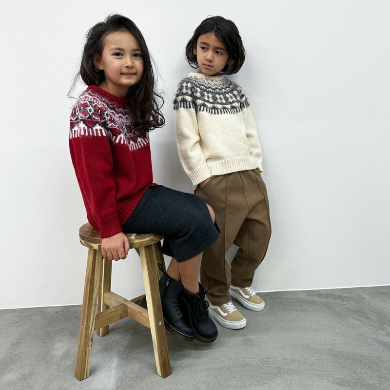 [期間限定knit]GOOD CREW ノルディックニット キッズ商品画像-12