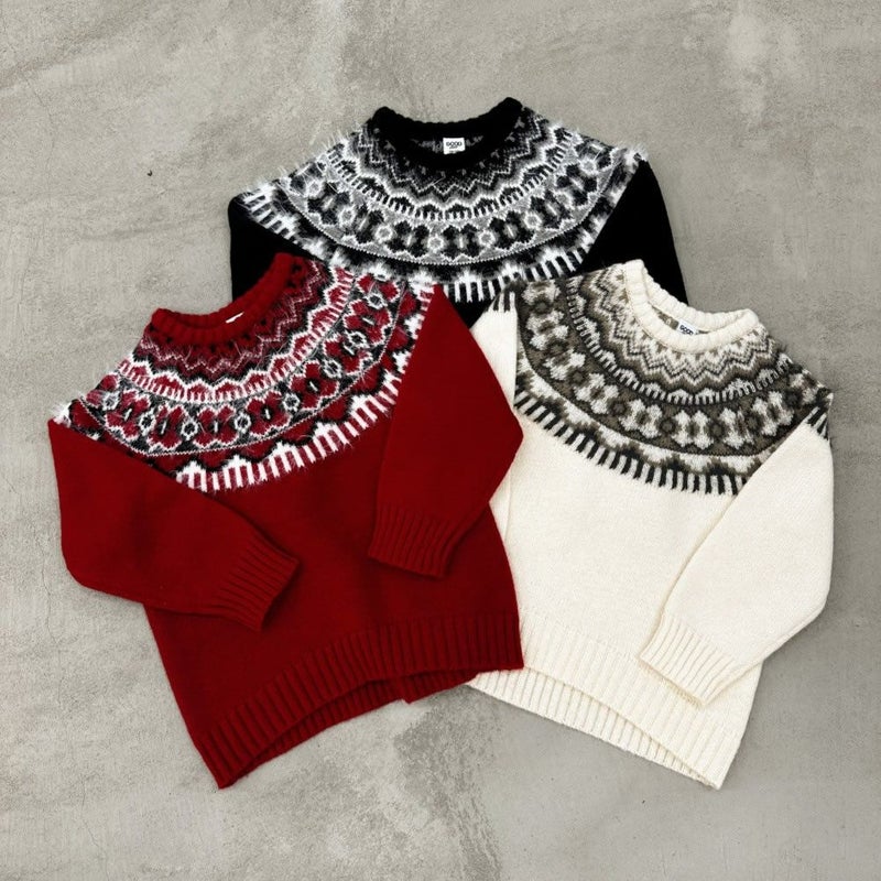 [期間限定knit]GOOD CREW ノルディックニット キッズ商品画像-23