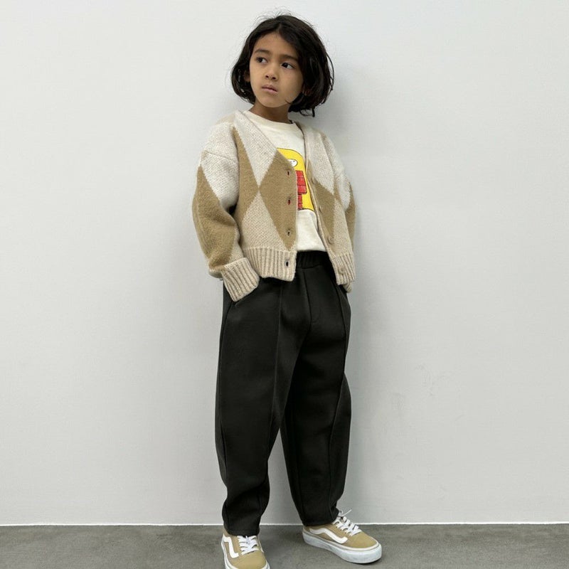 GOOD CREW アーガイルVネックカーディガン キッズ商品画像-12