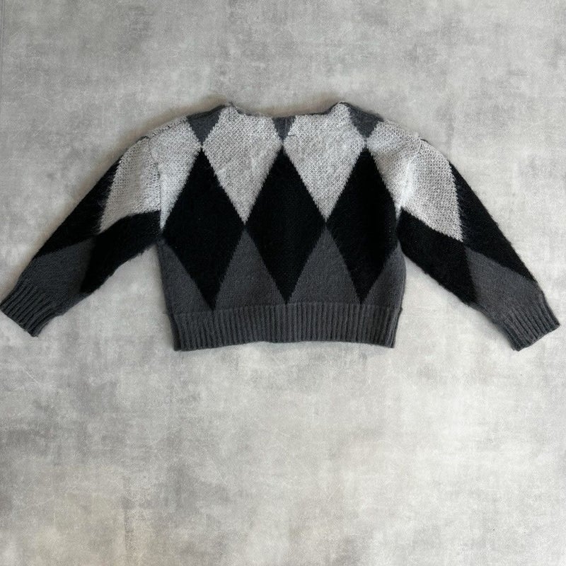 [期間限定価格]GOOD CREW アーガイルVネックカーディガン キッズ商品画像-17