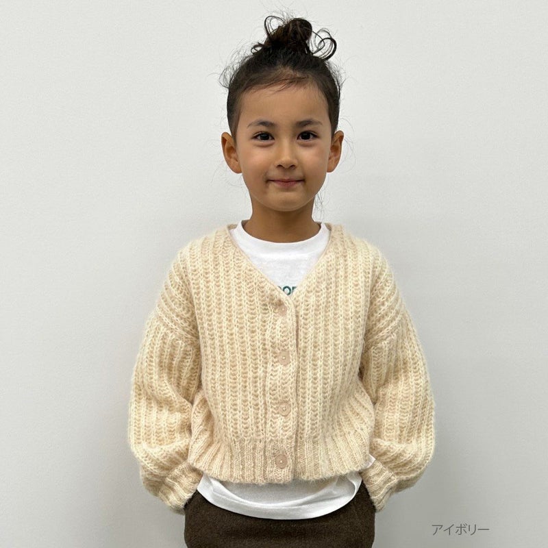 GOOD CREW モヘアVネックカーディガン キッズ商品画像-2