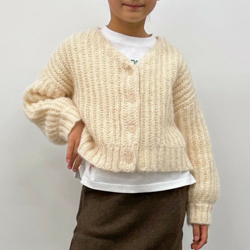 GOOD CREW モヘアVネックカーディガン キッズ商品画像-9