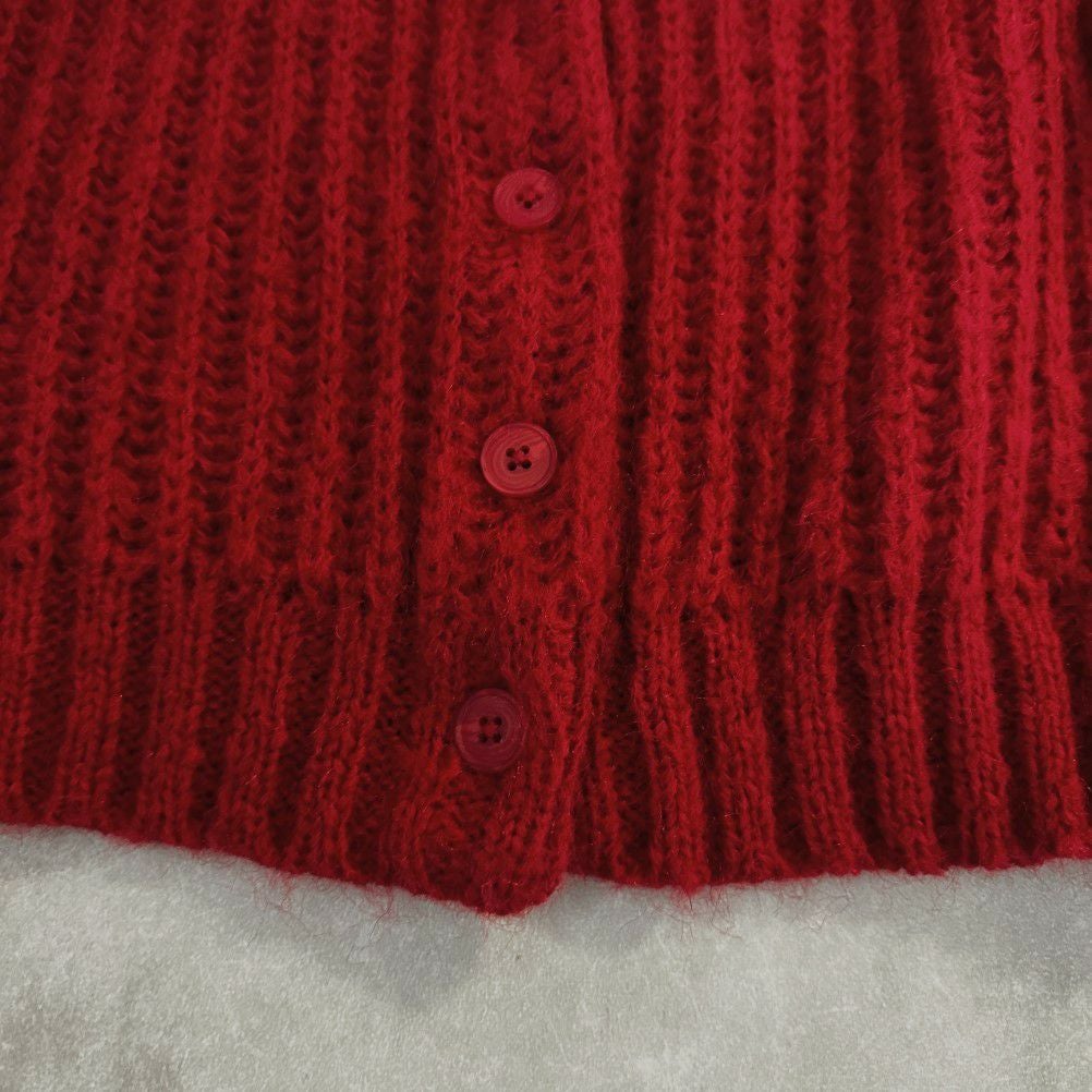 GOOD CREW モヘアVネックカーディガン キッズ