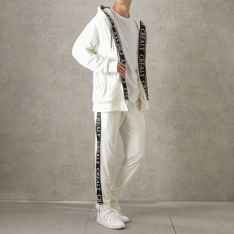 【オンラインストア限定】CREALY ベロアフルジップパーカー メンズ商品画像-6