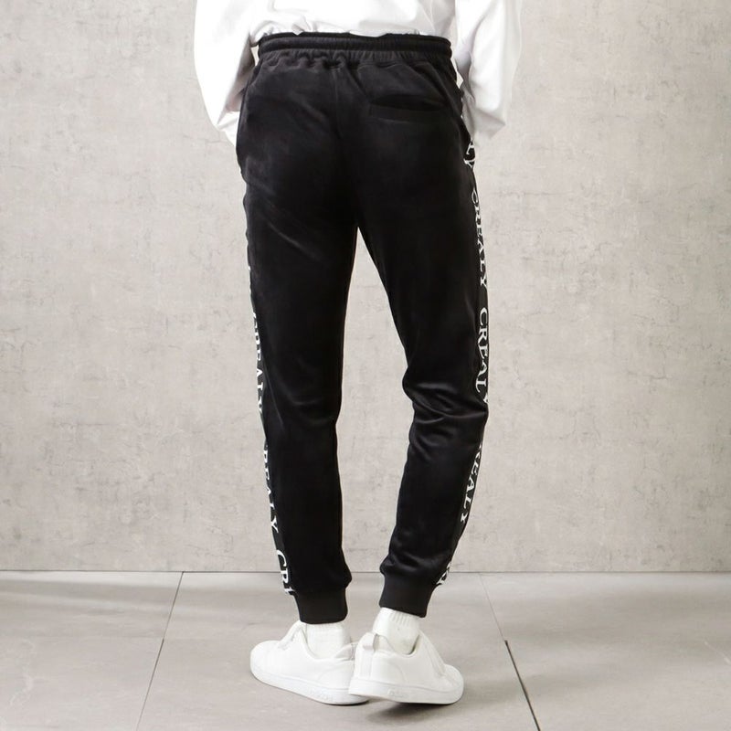 【オンラインストア限定】CREALY テープベロアジョガーパンツ メンズ商品画像-5