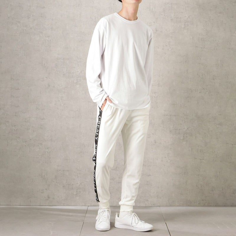 【オンラインストア限定】CREALY テープベロアジョガーパンツ メンズ商品画像-6