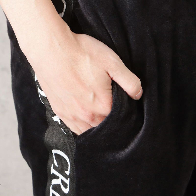 [期間限定価格]【オンラインストア限定】CREALY テープベロアジョガーパンツ メンズ商品画像-9