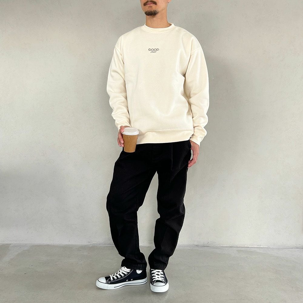 GOOD CREW 刺繍スウェット メンズ