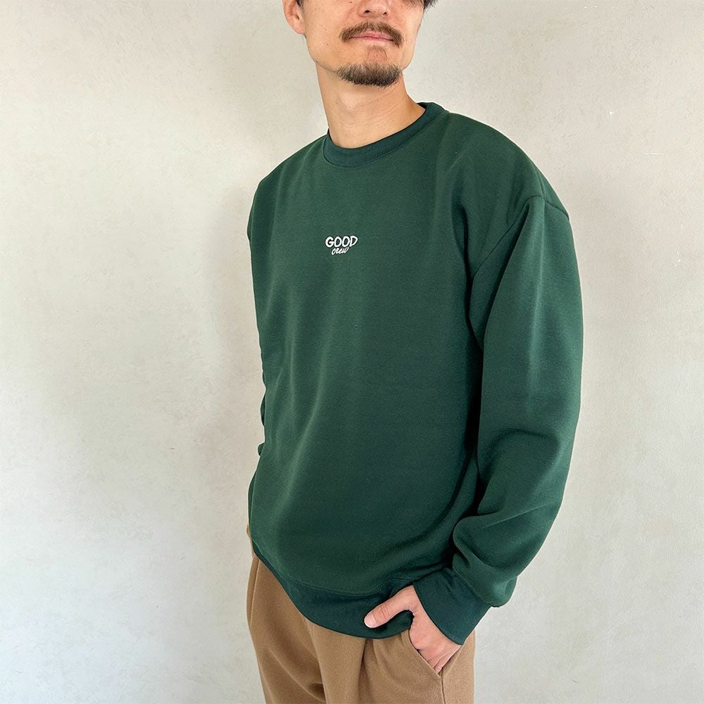GOOD CREW 刺繍スウェット メンズ