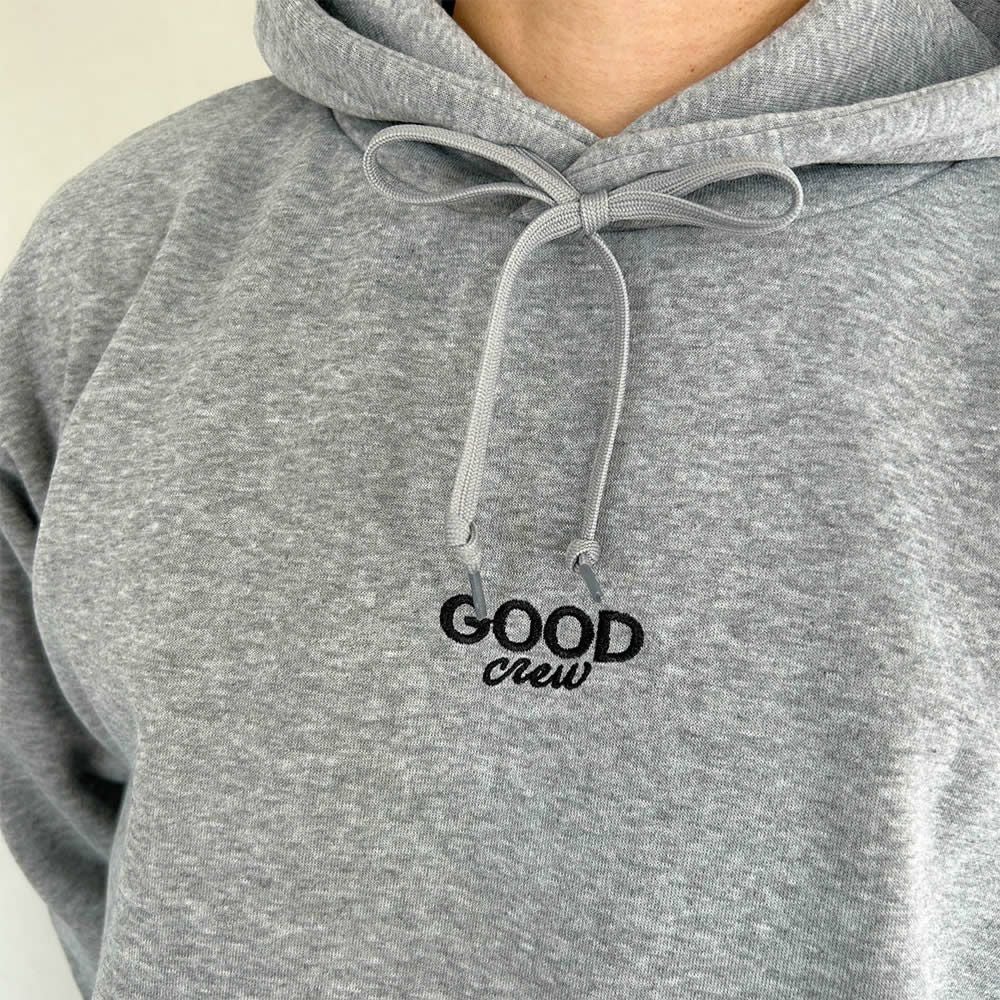 GOOD CREW 刺繍スウェットパーカー メンズ
