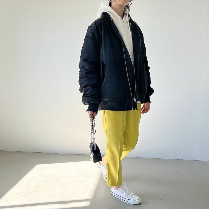 GOOD CREW 袖ボリュームMA-1 レディース商品画像-5