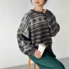 [期間限定knit]GOOD CREW  レトロ柄ニット レディース商品サムネイル-13