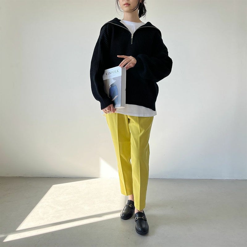 GOOD CREW  ハーフジッププルオーバー レディース商品画像-5