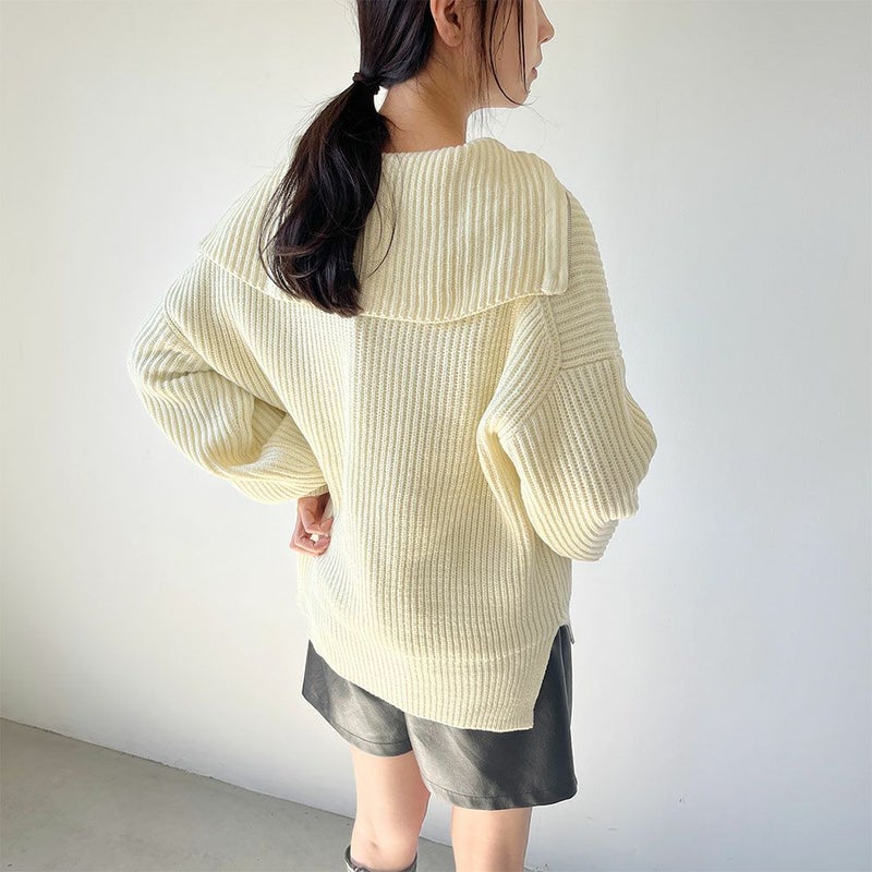 GOOD CREW ハーフジッププルオーバー レディース商品画像-9