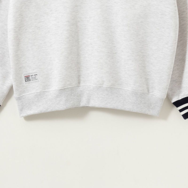 [期間限定価格]VISION STREET WEAR 裏起毛スタンドカラーハーフジップトレーナー メンズ商品画像-8