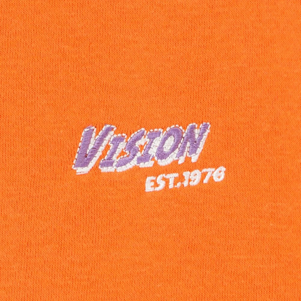 VISION STREET WEAR 裏起毛スタンドカラーハーフジップトレーナー メンズ