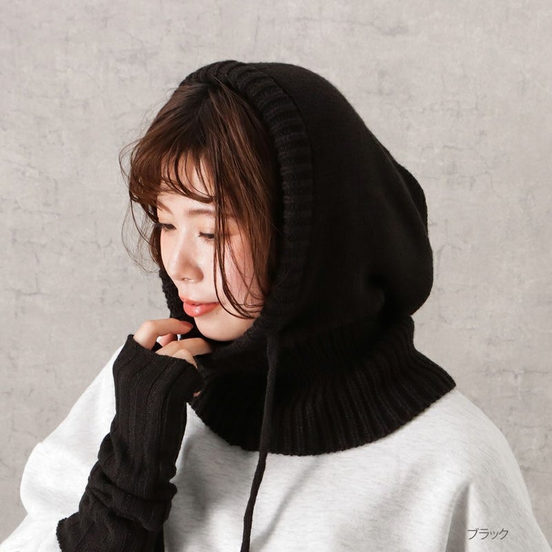 NAVY バラクラバニット レディース商品画像-2