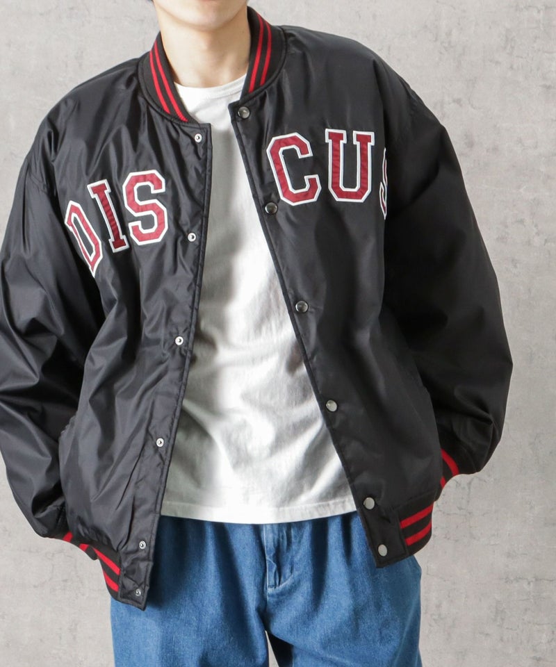 [期間限定価格]【オンラインストア限定】DISCUS アップリケスタジアムジャケット メンズ商品画像-5