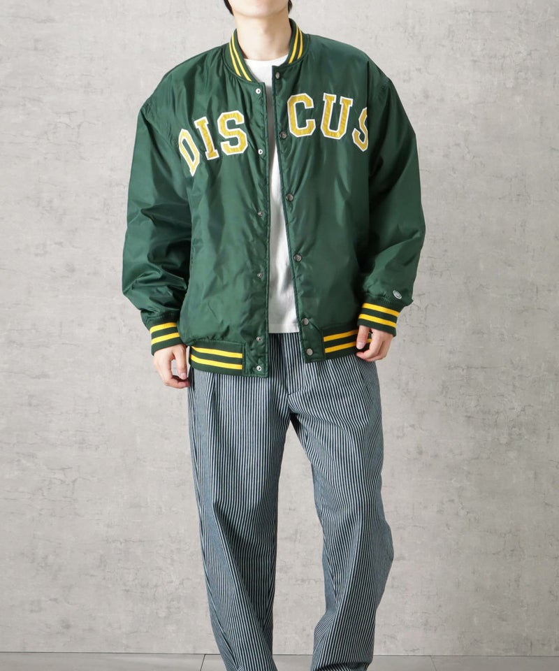 [期間限定価格]【オンラインストア限定】DISCUS アップリケスタジアムジャケット メンズ商品画像-15