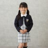 [期間限定価格]【オンラインストア限定】EASTBOY  女児入学スーツ ボレロワンピース チェック柄 2点セット キッズ商品サムネイル-2