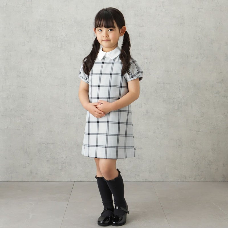 【オンラインストア限定】EASTBOY 女児入学スーツ ボレロワンピース チェック柄 2点セット キッズ商品画像-8