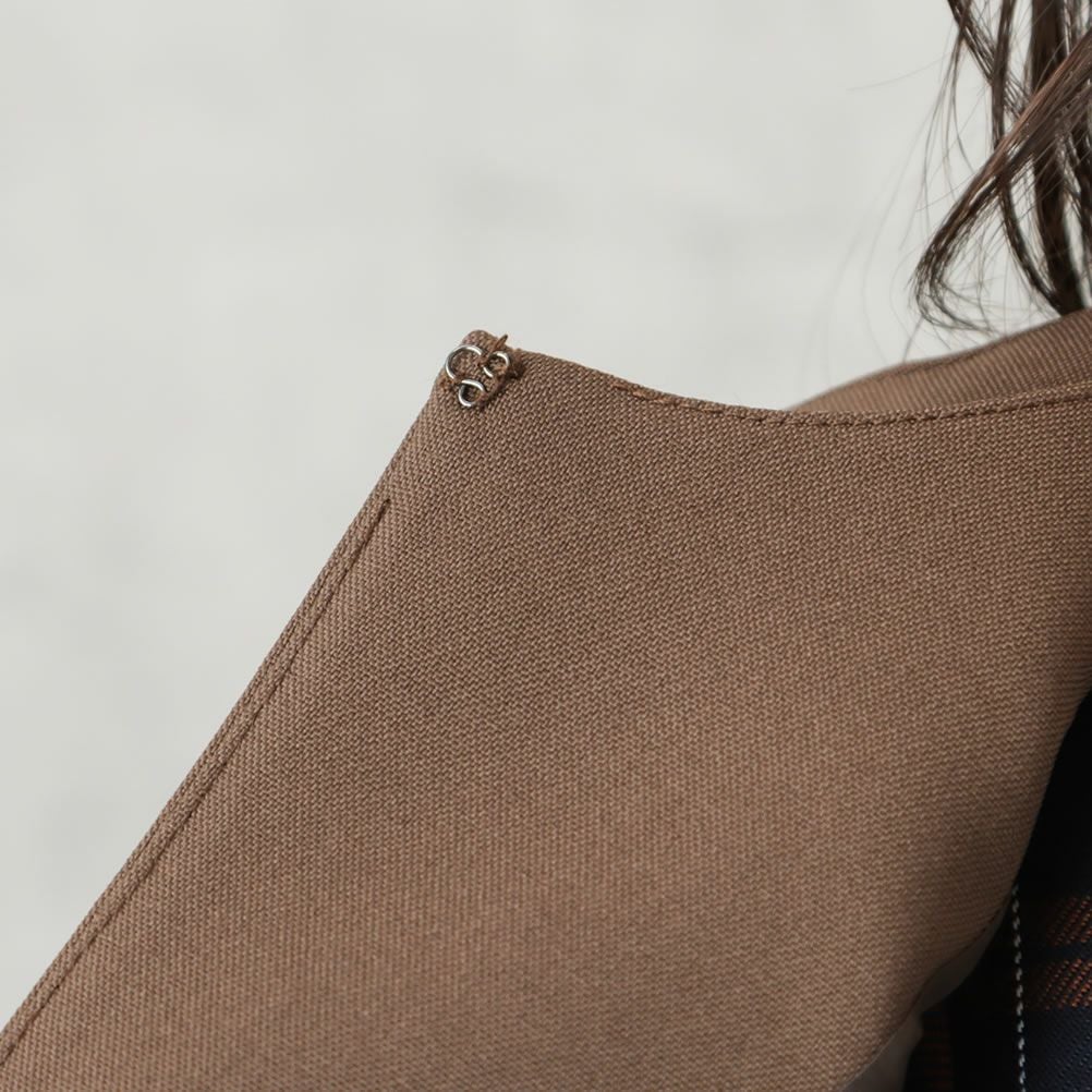 EASTBOY 女児入学スーツ ボレロワンピース チェック柄 2点セット キッズ