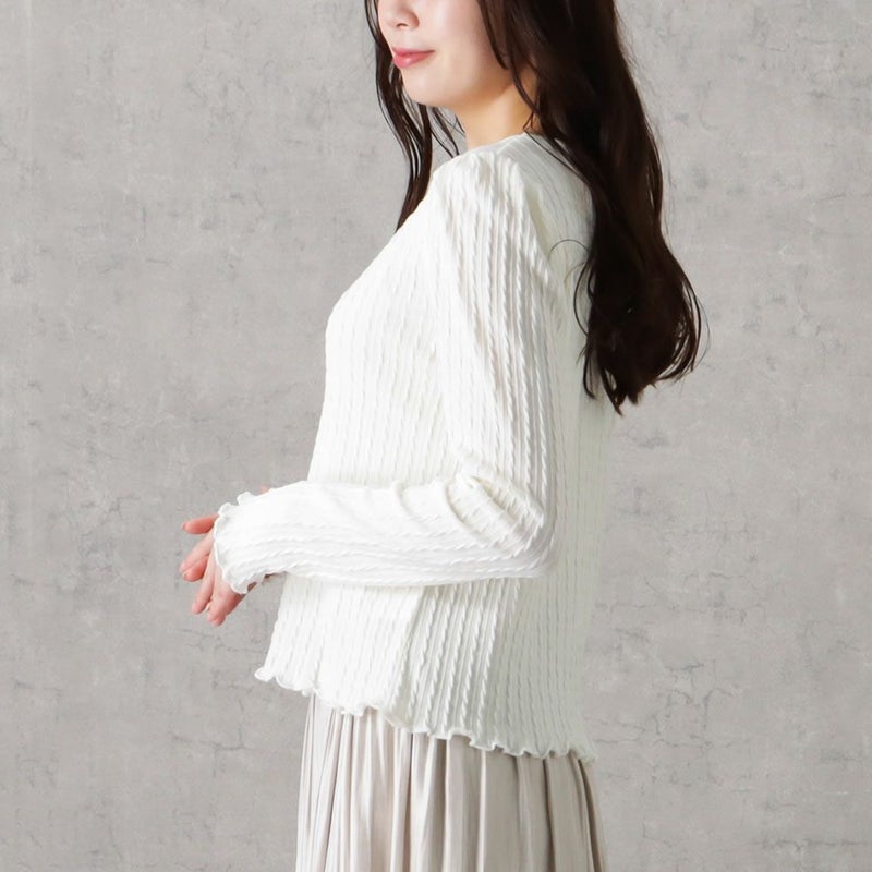 Howdy Marie  ふくれジャガードプルオーバー レディース メール便 対応商品商品画像-5