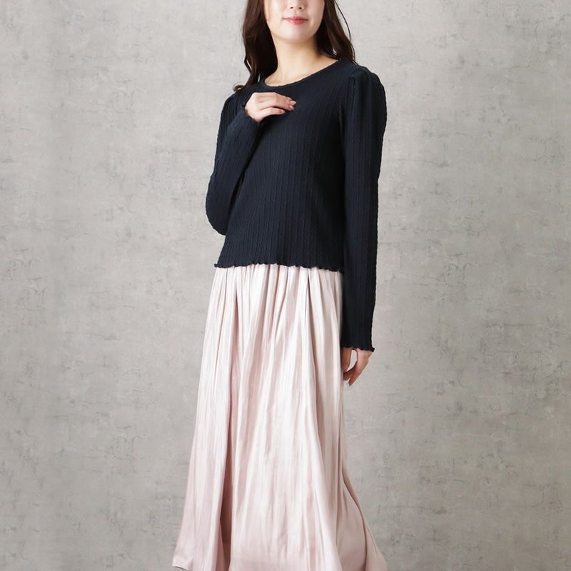 Howdy Marie  ふくれジャガードプルオーバー レディース メール便 対応商品商品画像-8