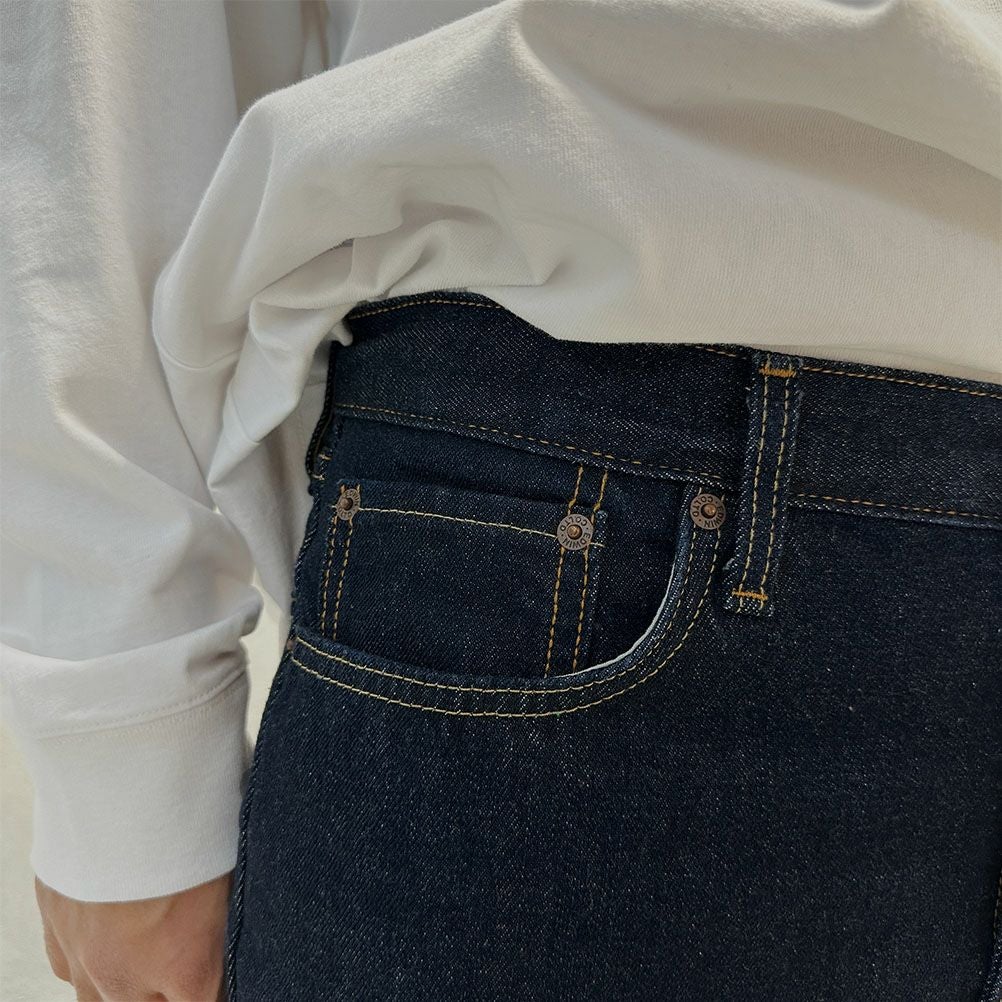 EDWIN インターナショナルベーシック 402 すっきりストレートパンツ メンズ