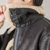 ALPHA B-3 フェイクムートンジャケット メンズ商品サムネイル-12