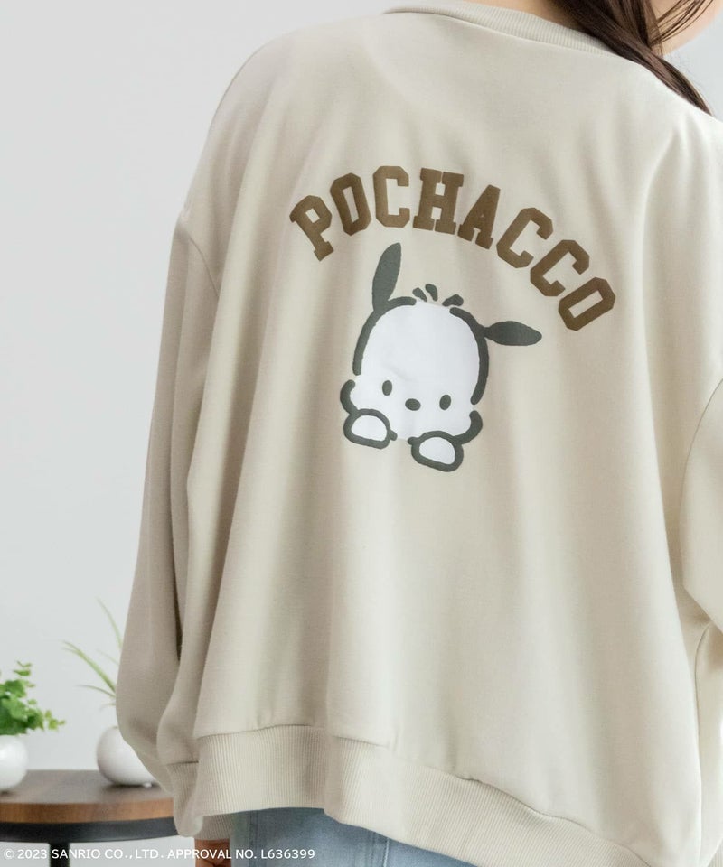 ポンチ素材 サンリオキャラクターズ ポチャッコ カーディガン レディース商品画像-3