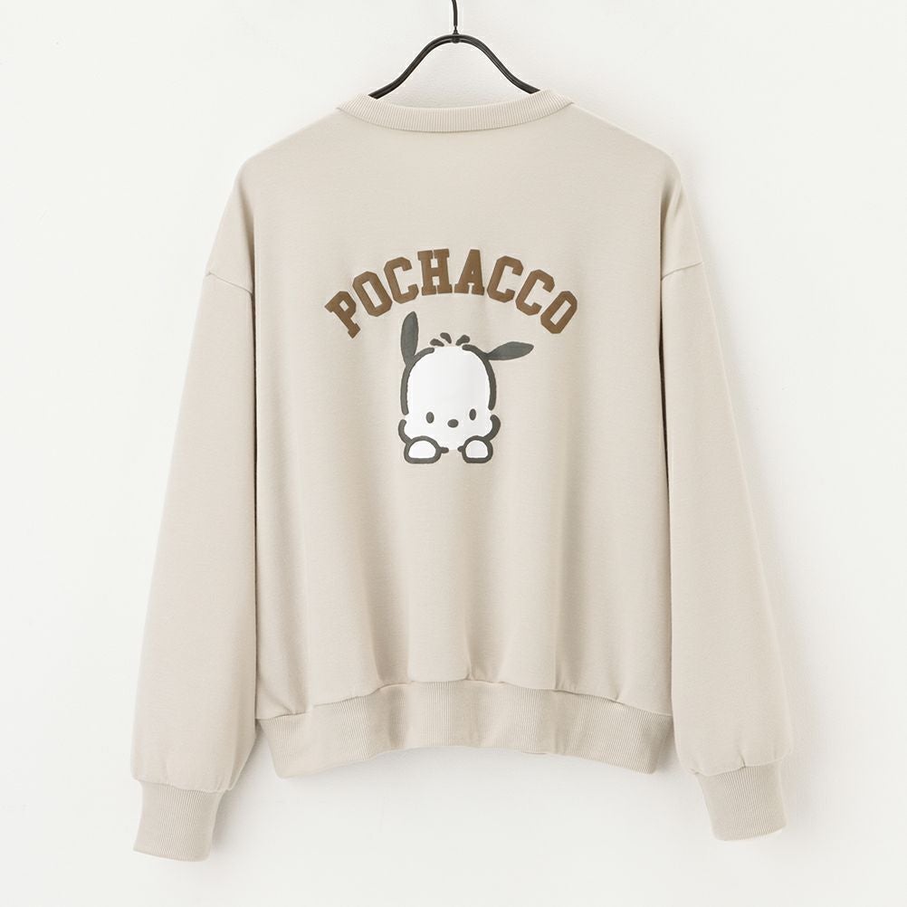 ポンチ素材 サンリオキャラクターズ ポチャッコ カーディガン レディース