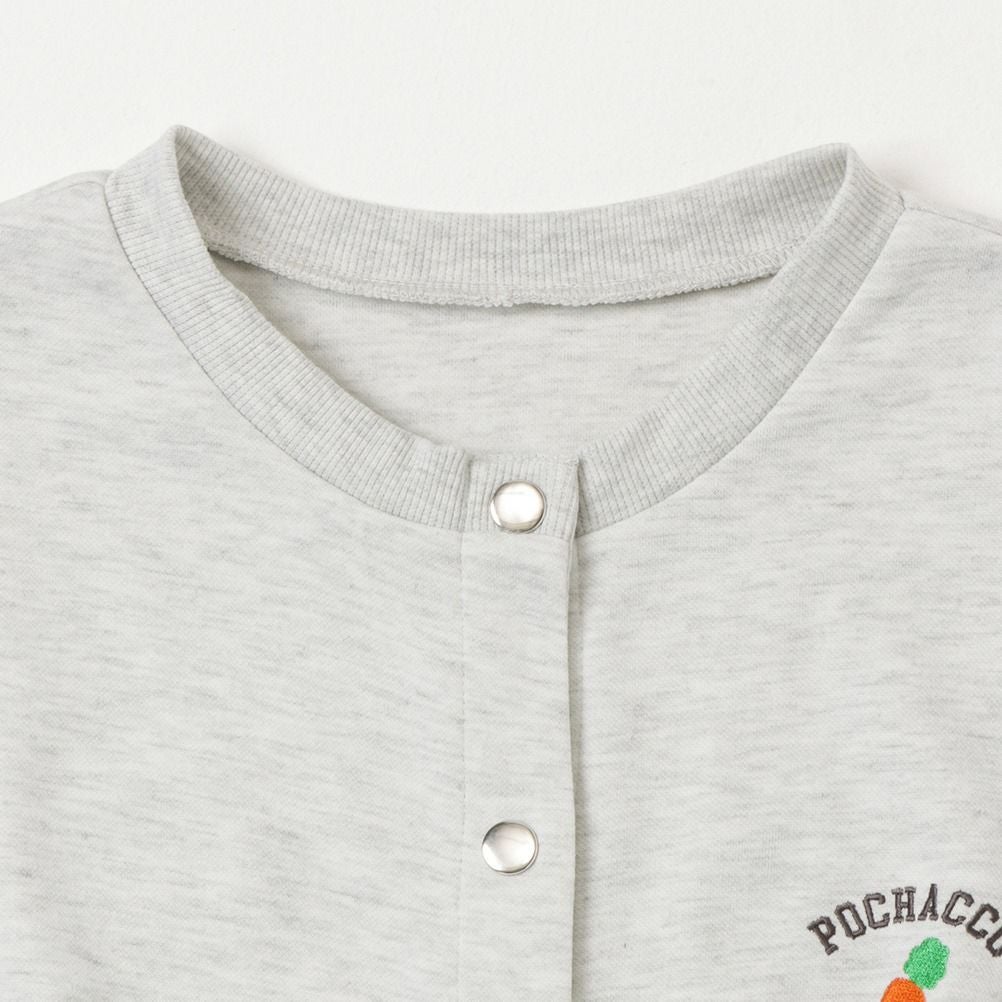 ポンチ素材 サンリオキャラクターズ ポチャッコ カーディガン レディース