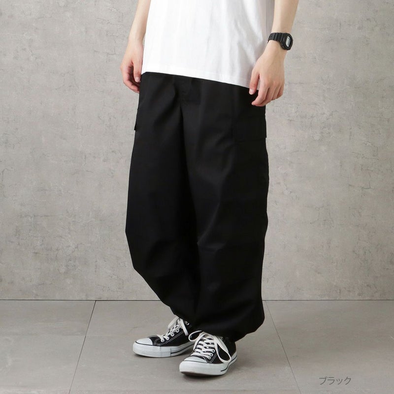 [期間限定価格]NAVY ワイドイージーカーゴパンツ メンズ商品画像-1