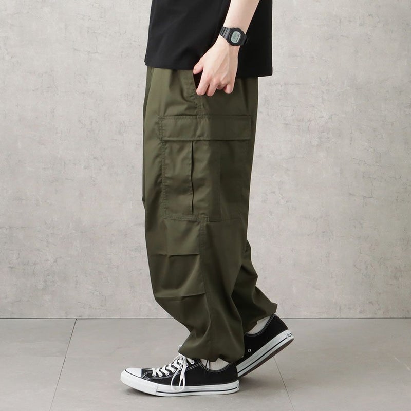 [期間限定価格]NAVY ワイドイージーカーゴパンツ メンズ商品画像-5