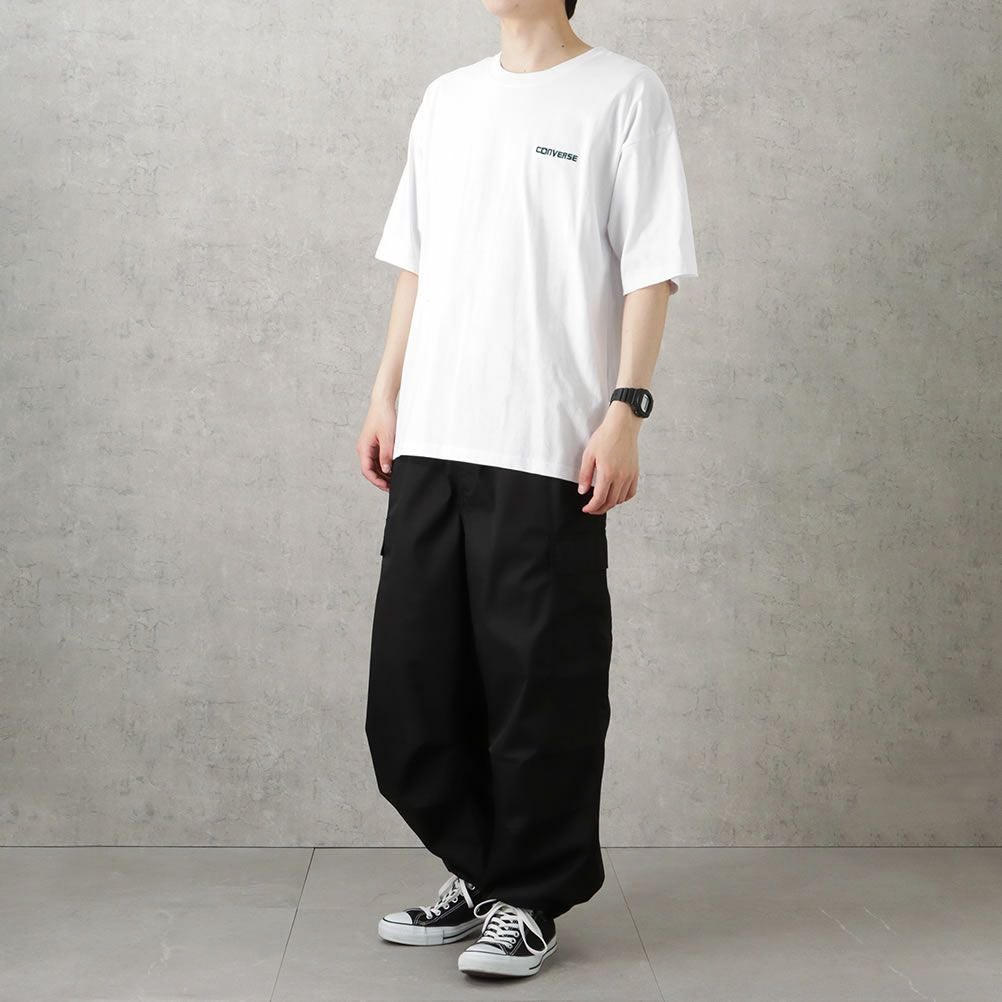 NAVY ワイドイージーカーゴパンツ メンズ